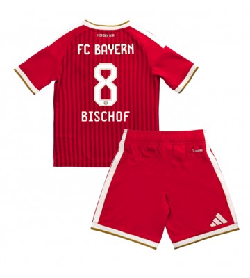 Bayern Munich Tom Bischof #8 Hemmaställ Barn 2026-27 Kortärmad (+ Korta byxor)